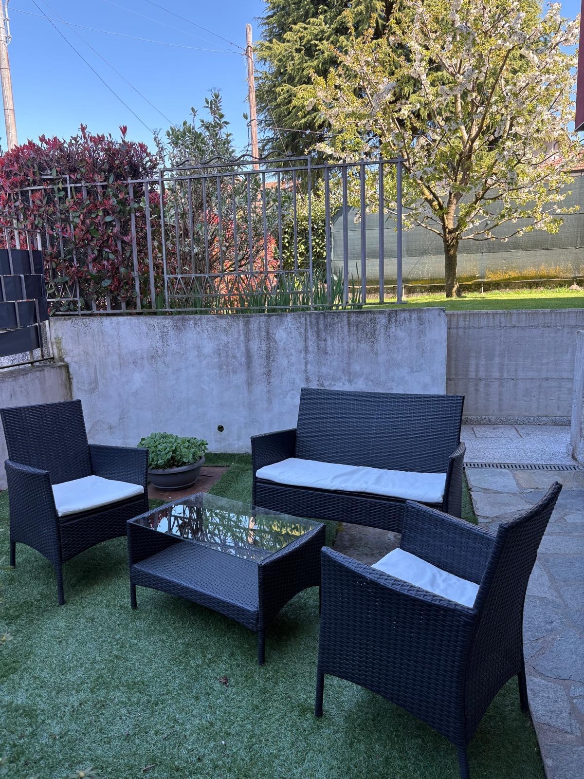 Giardino con prato